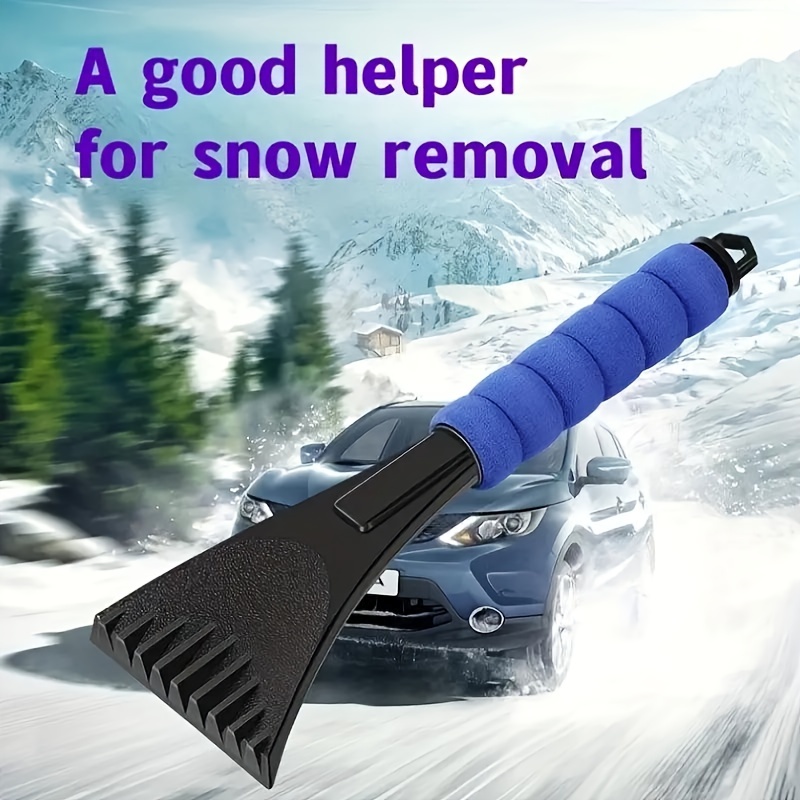 1 With Broom, Snow Shovel, And Snow Scraper, Universal Ice Scraper For Cars,  Detachable Ice Scraper With Anti-slip Foam Handle, Broom - Temu United  Kingdom