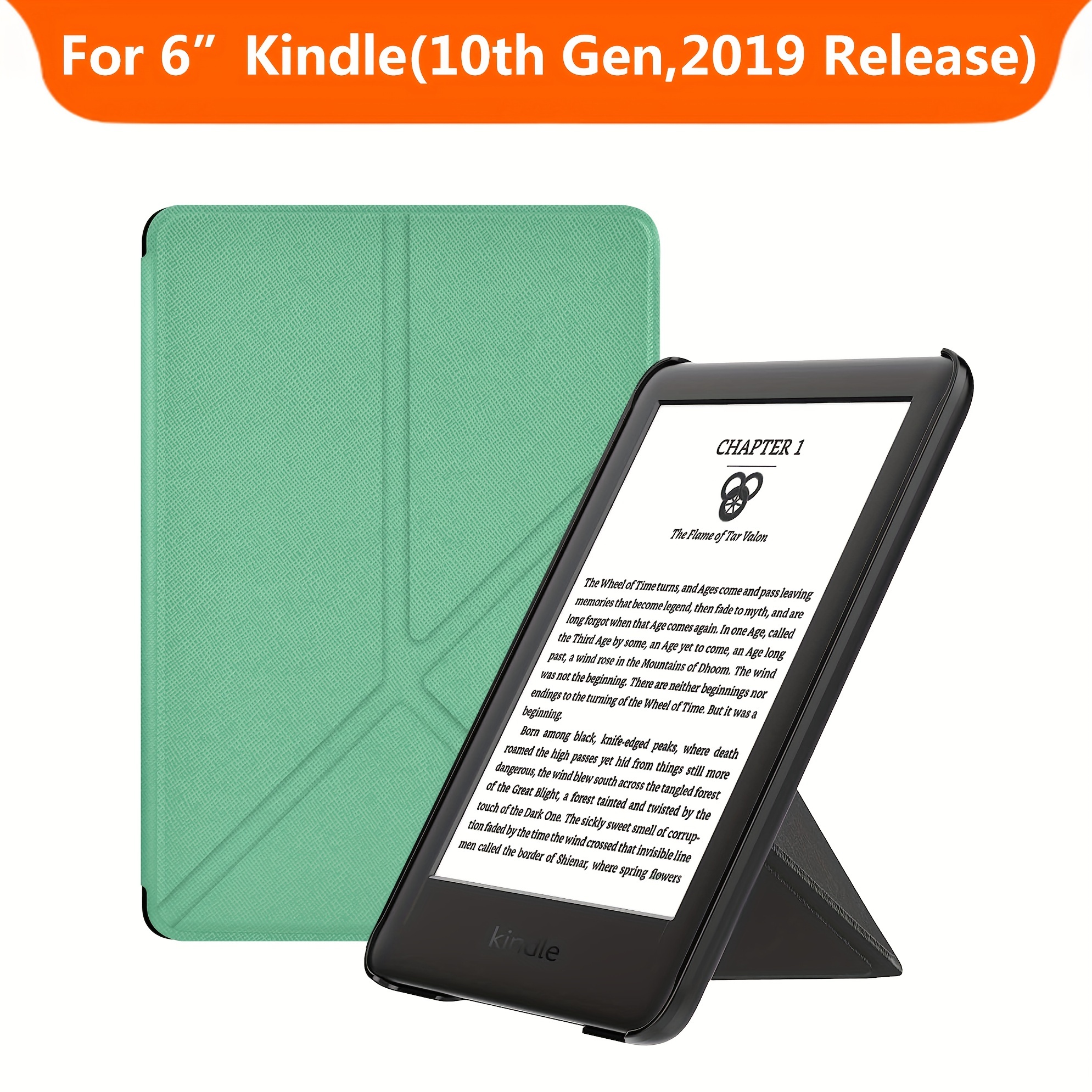 Étui En Cuir PU Pour Kindle 10ème Génération 2019 De 6 - Temu Belgium