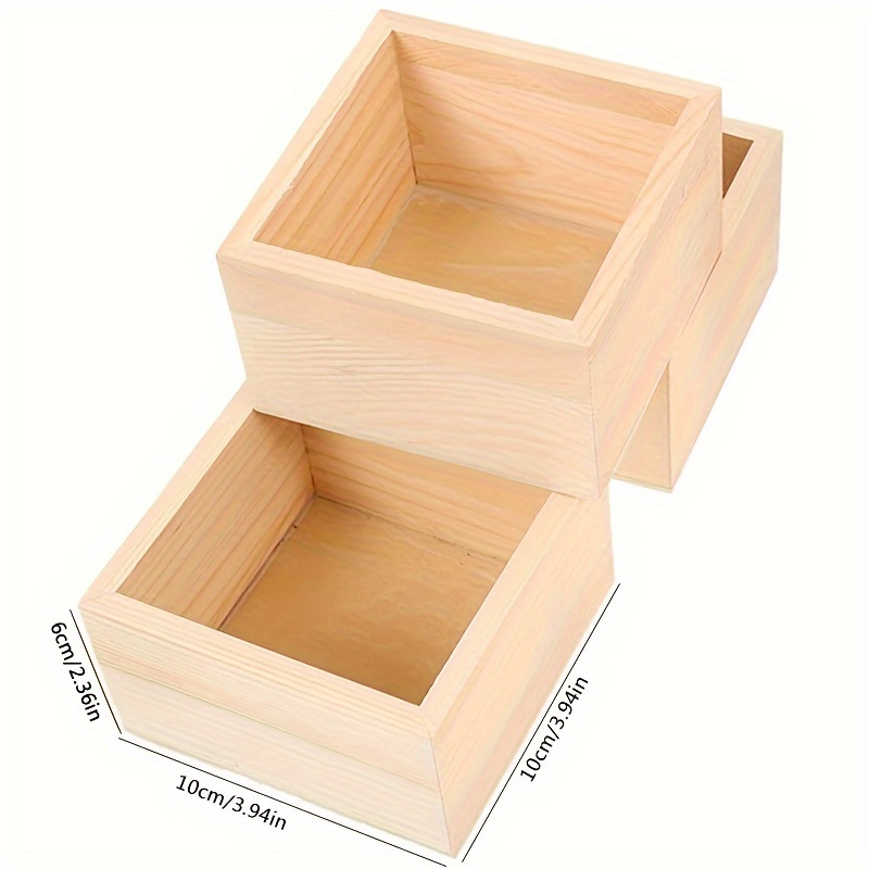 Small wooden deals boxes to decorate