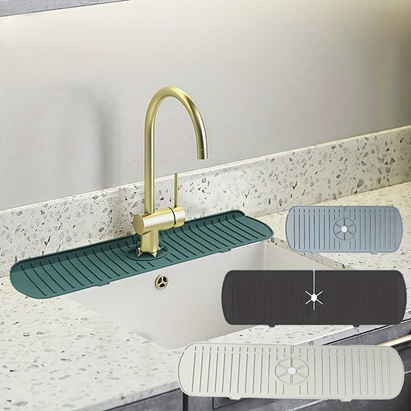 Faucet Mat – Kitchen Countertop & Sink Splash Protection