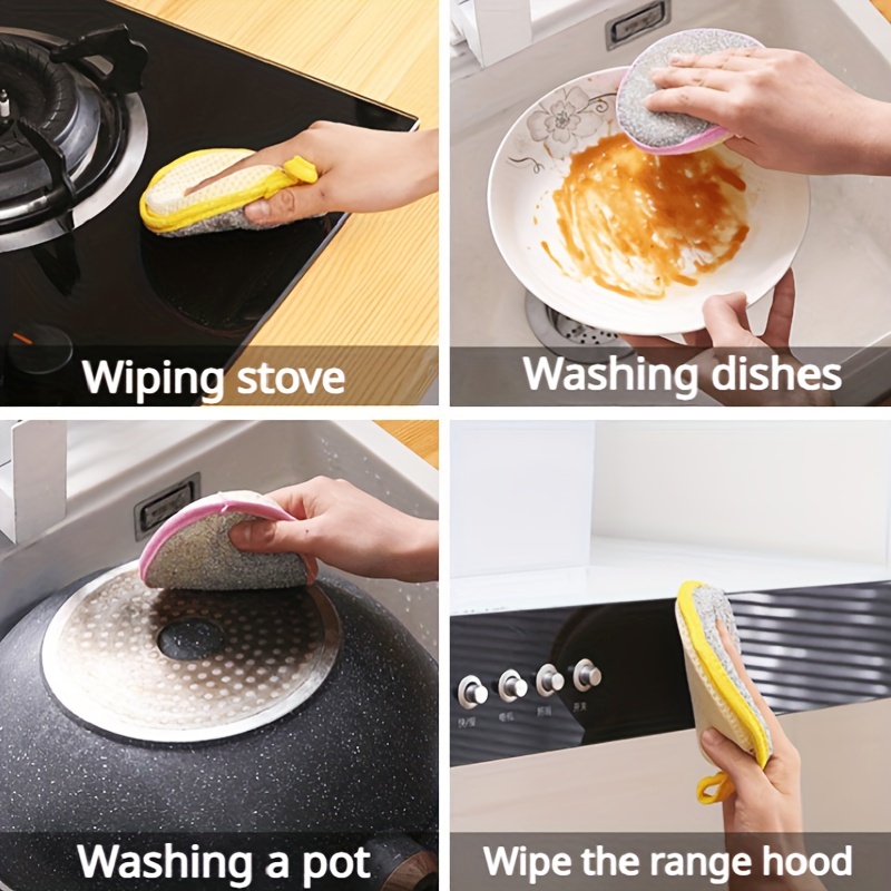 Double sided Wear resistant Kitchen Cleaning Sponges Perfect - Temu