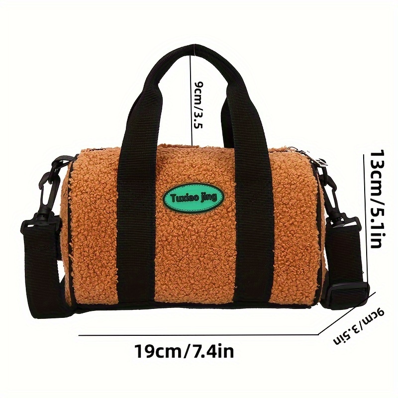 Fashion Crossbody Cylinder Bag, Trendy Shoulder Barrel Bag, Women's Casual  Handbag & Purse - Temu Australia