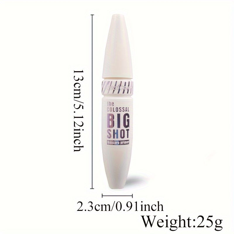 Mascara Long Thick Curling Mascara White Makeup Eyelashes - Temu