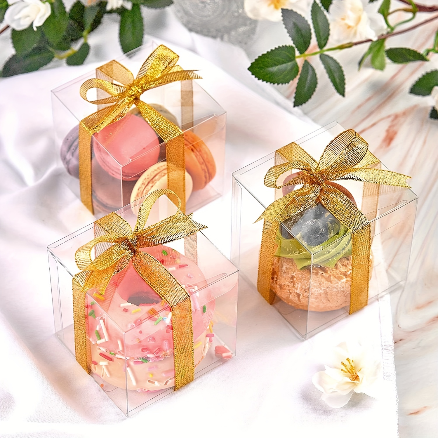 Plastic Clear Boxes Wedding, Clear Candy Boxes Favors