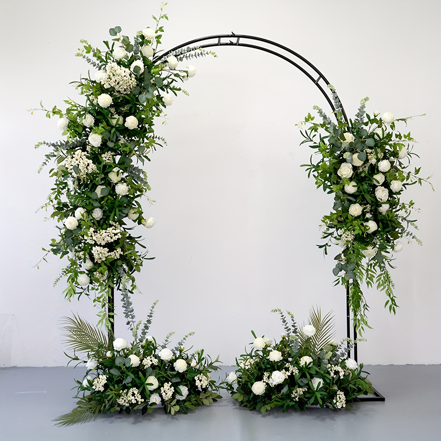 2,5 M Di Metallo Matrimonio Ferro Arco Decorazione Fiore Di Ciliegio  Artificiale Fai Da Te Arco Di Nozze Sfondo Decorazione Del Partito Guida  Stradale Fiore Da 96,63 €