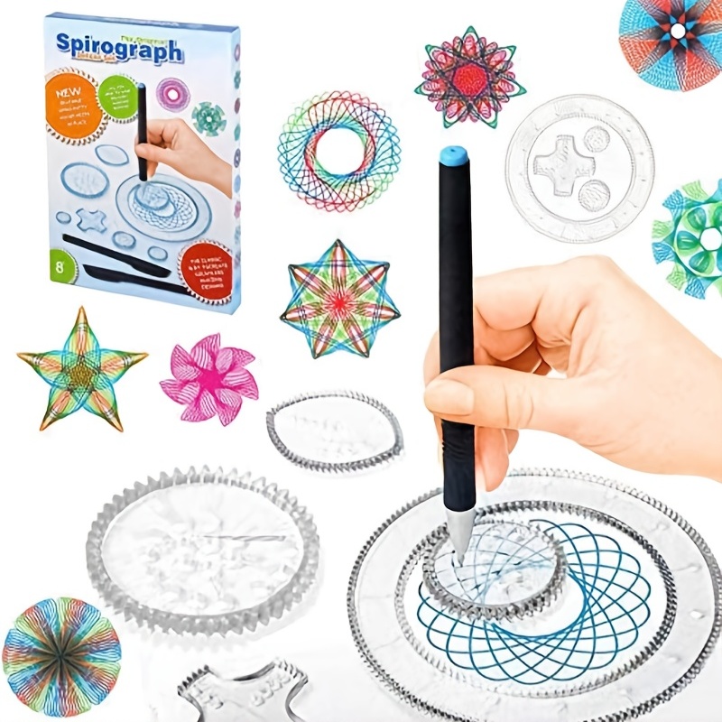 Spiral Circle Template For Drawing Spiral Art Clear Gear - Temu Germany