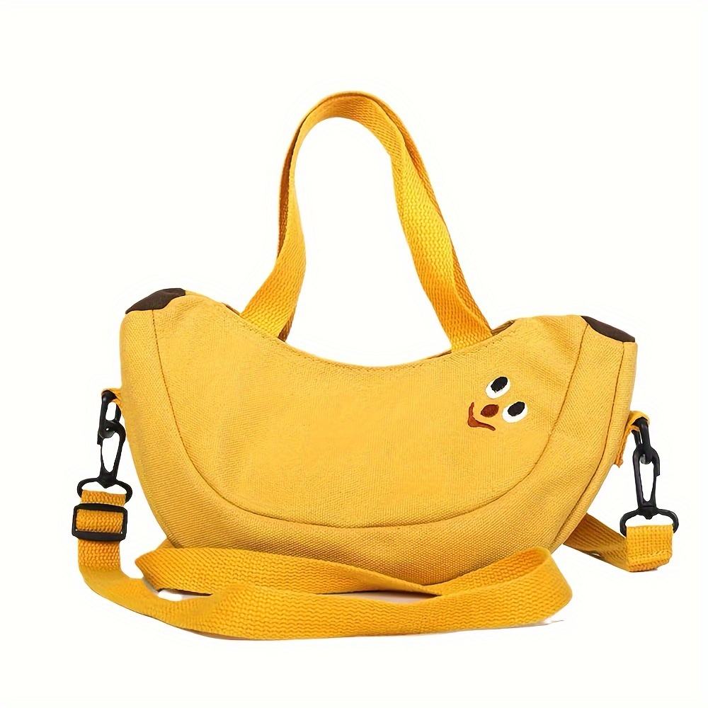 Mini Banana Design Chain Novelty Bag