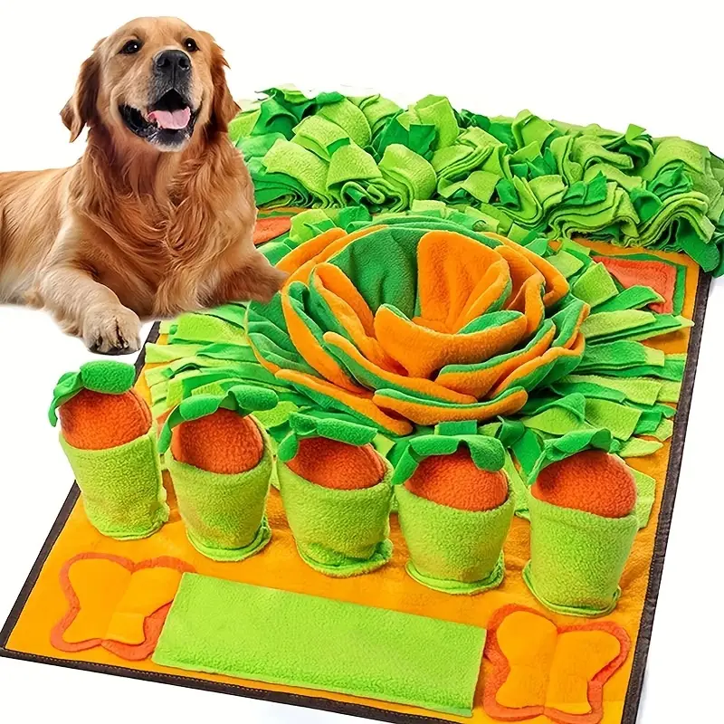 Interactive Pet Snuffle Mat - Slow Feeder Dog Puzzle Toy for Training and  Play - Encourages Natural Foraging Instincts - Perfect for Pet Training and