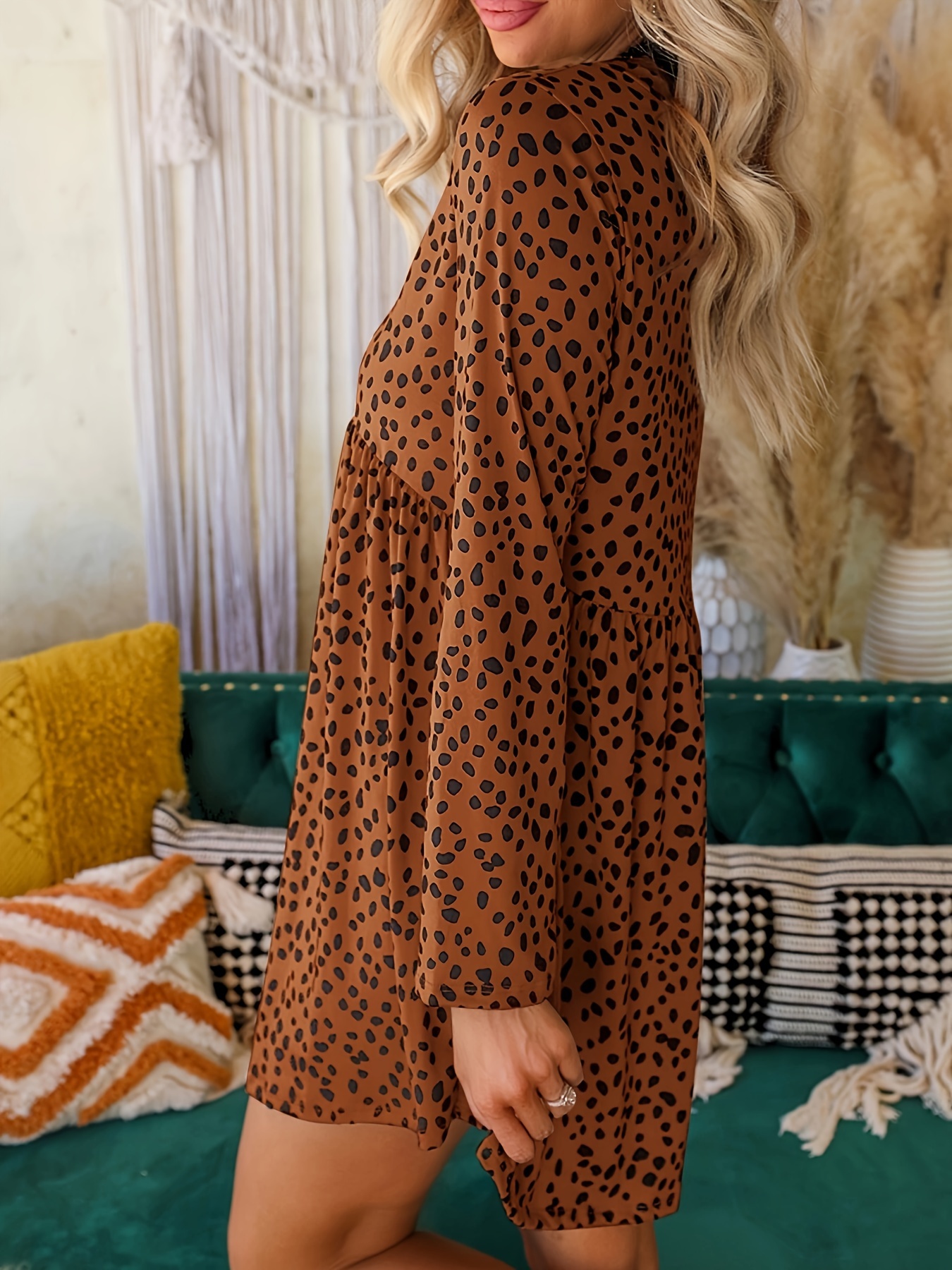 Leopard day outlet dress