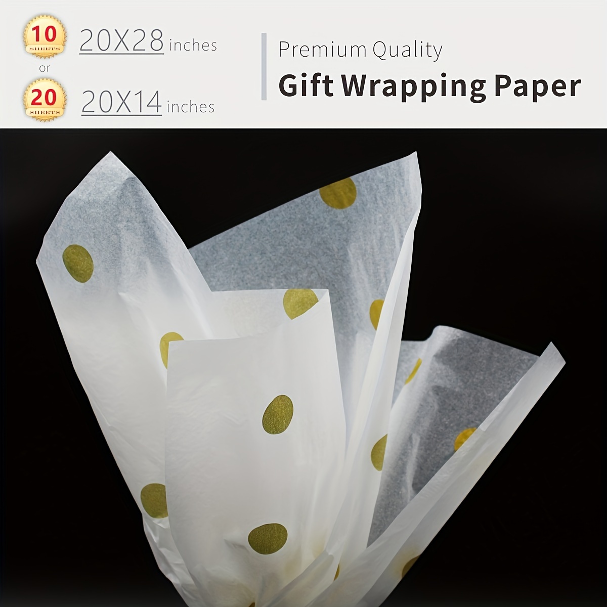 Shindel Papel de seda para envolver regalos, 330 hojas de papel de seda a  granel para manualidades, papel de regalo, vacaciones, cumpleaños, 13.7 x