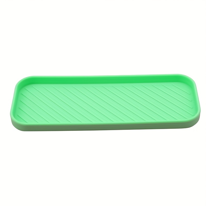 Multifunctional Silicone Storage Box For Sink And Home Organization - Soap  And Sponge Holder, Dish Drying Tray, And Rectangle Tray For Solid Color  Storage - Temu