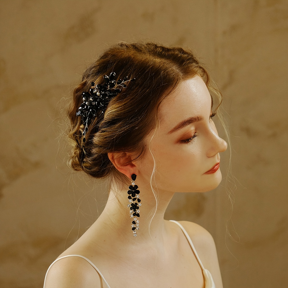 Delicate bridal hair pins for the modern bride_ARIES bridal hair comb 3 -  TANIA MARAS | bridal headpieces + wedding veils