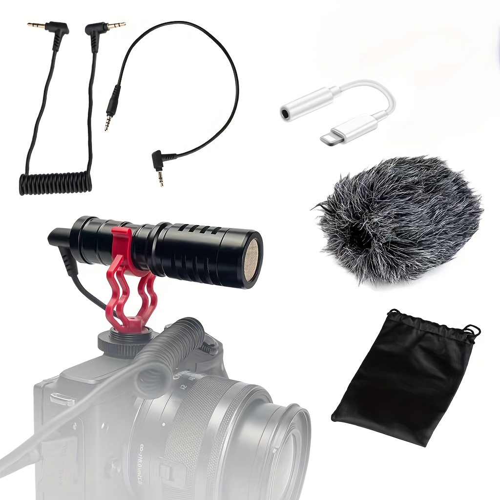  Movo Micrófono inalámbrico para teléfono inteligente Vlogging  Kit con mini trípode y soporte giratorio para teléfono - Micrófono de  solapa inalámbrico para teléfonos inteligentes iPhone y Android, cámara  DSLR y más 