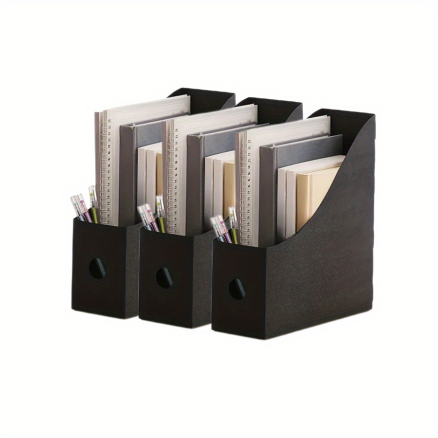 Foldable Storage Box Plastic Household Multi-functional Book Storage Box  Student Book Box Packed Book Organizer Book Box, Desk Organizer, Aesthetic  Room Decor, Home Decor, Kitchen Accessories, Bathroom Decor, Bedroom Decor  - Temu
