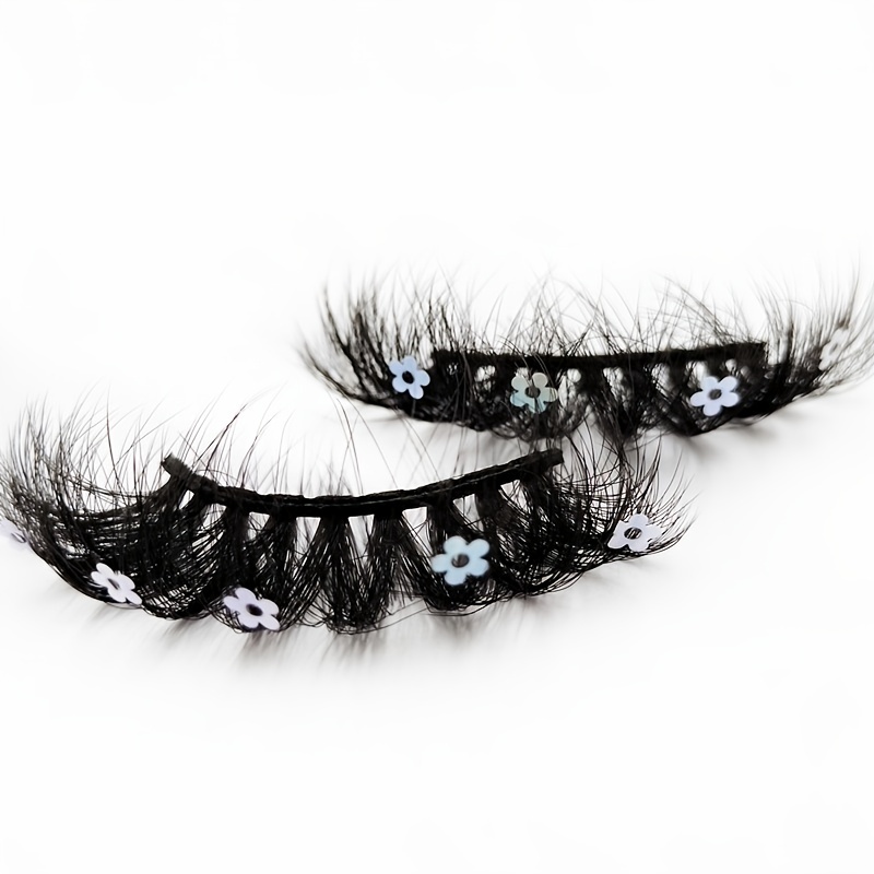 Fluffy Flower Eyelashes Faux Mink Lashes 25mm