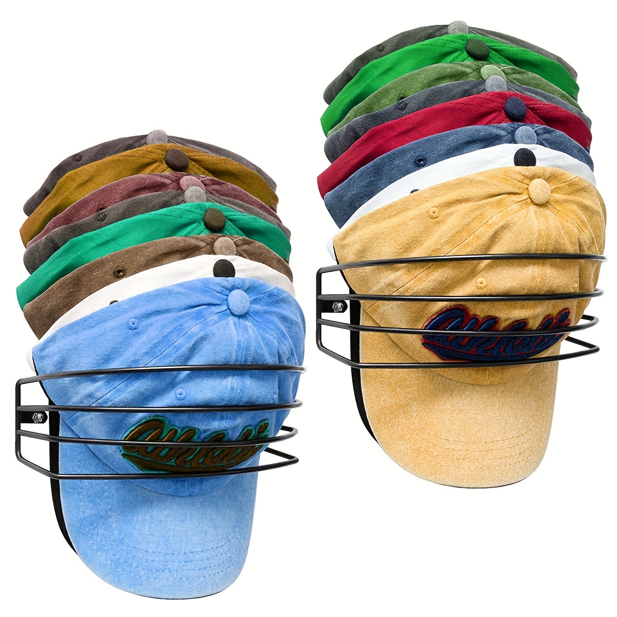 Gorra de béisbol, sombreros, estante, colgador de sombreros