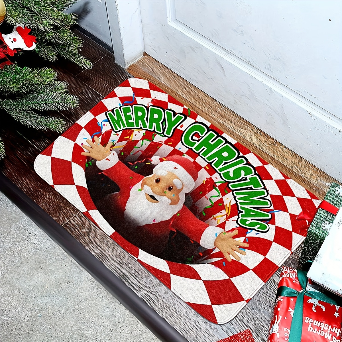 Santa Claus Doormat, Christmas Doormats