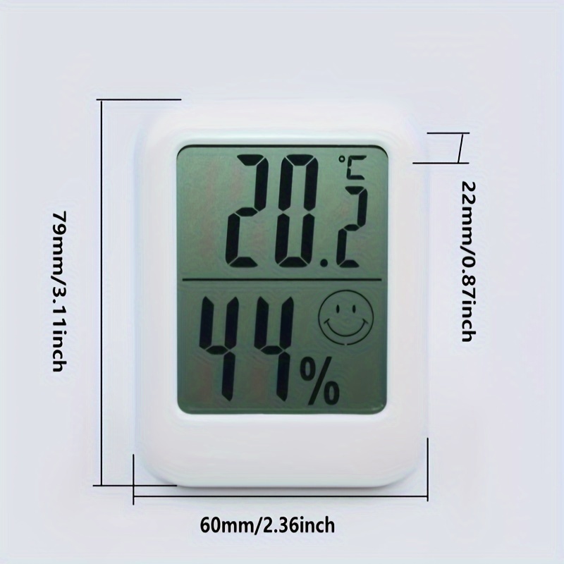 Mini Lcd Digital Thermometer Hygrometer Indoor Room - Temu