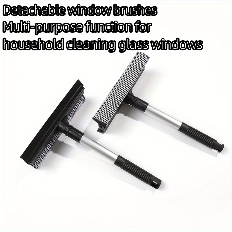 Glass Cleaning Tool Double-Sided Window Cleaner Squeegee Wiper Head Brush  Silicone Scrubber at Rs 450/piece, Mayur Vihar Phase 3, New Delhi