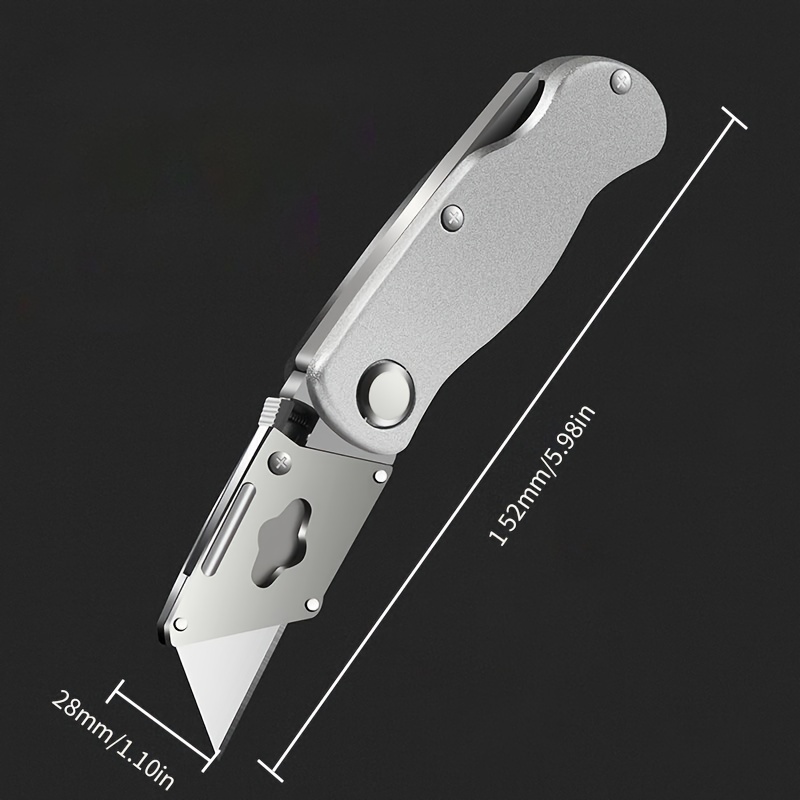 Electriduct Heavy Duty Metal Frame Packing Tape Gun & Utility Knife