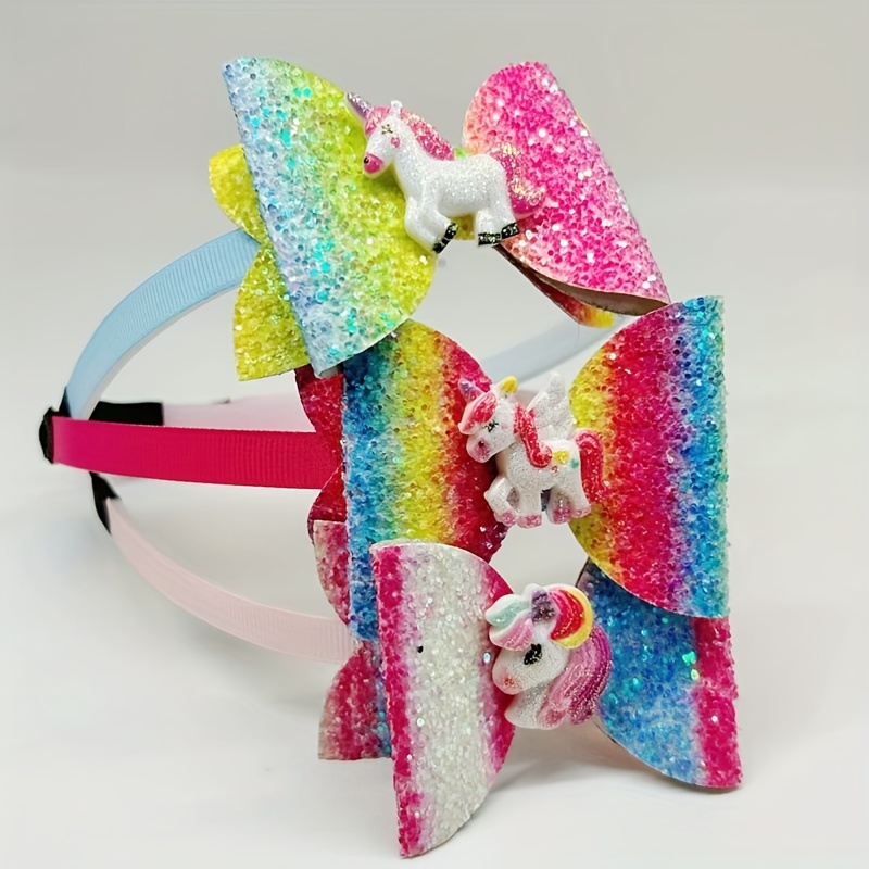 1pc Encanto Unicornio Niñas Diadema Unicornio Niños Bandas - Temu