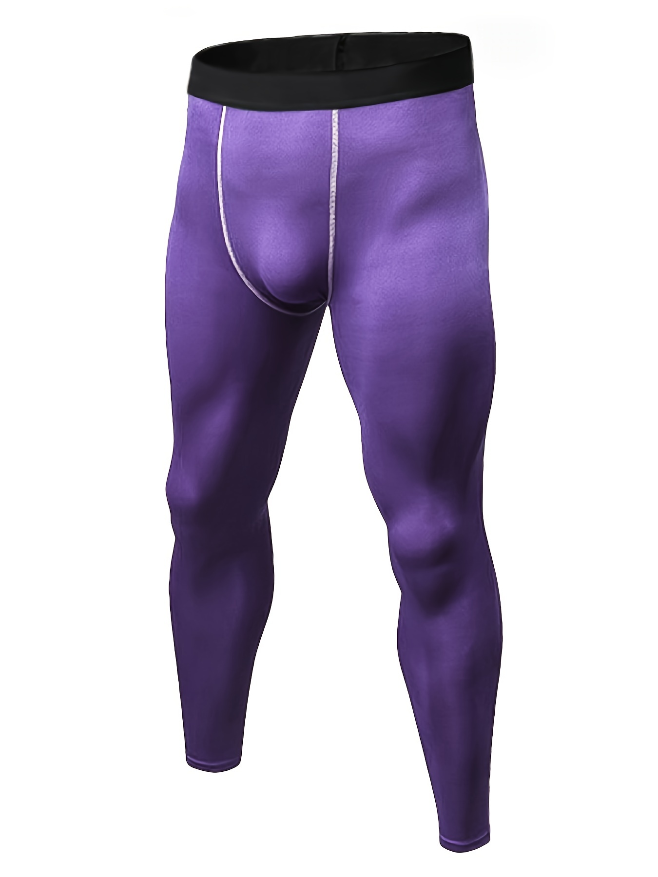 Men's Compression Pants Leggings Sports Tights Cool Dry - Temu Malaysia