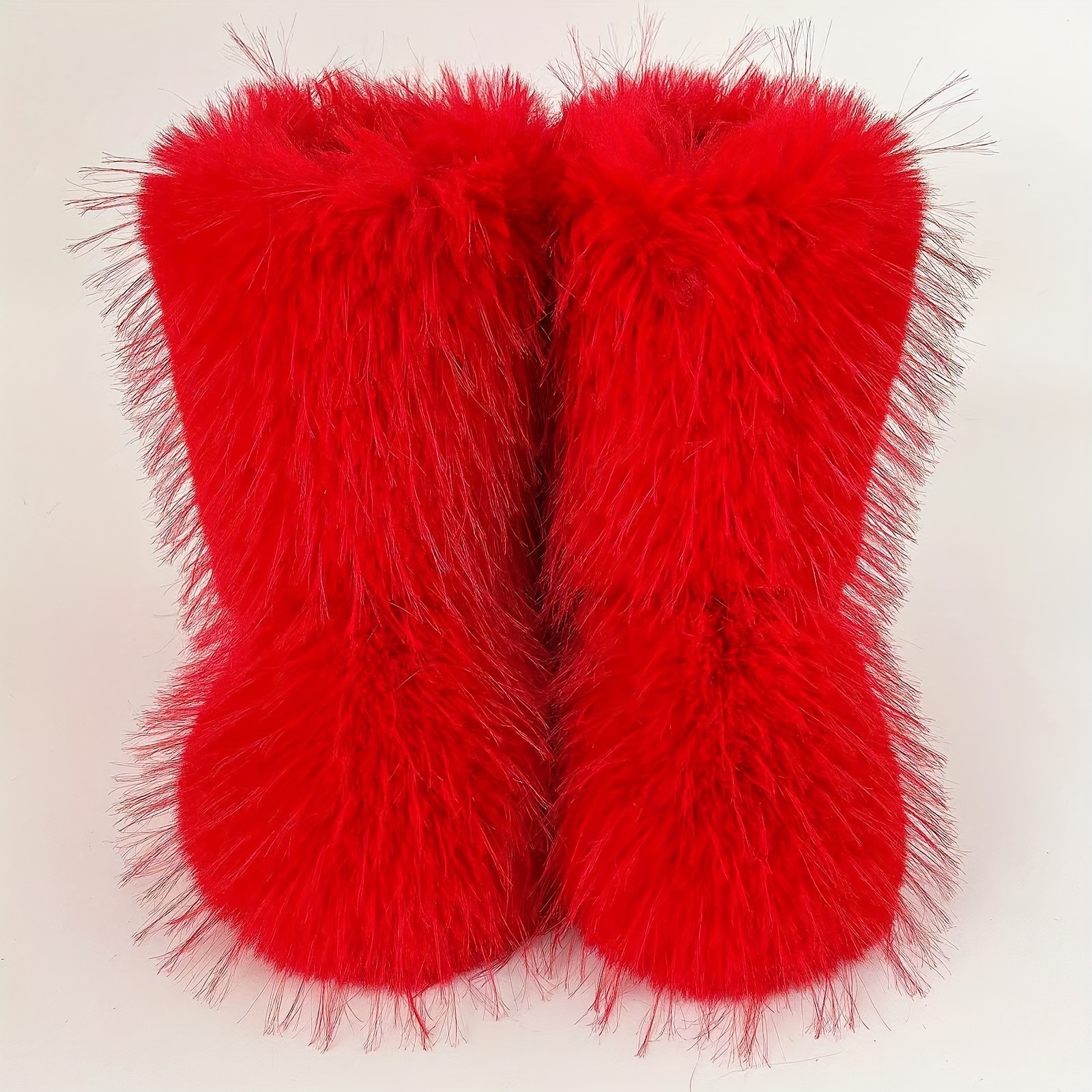 Red fox clearance fur boots