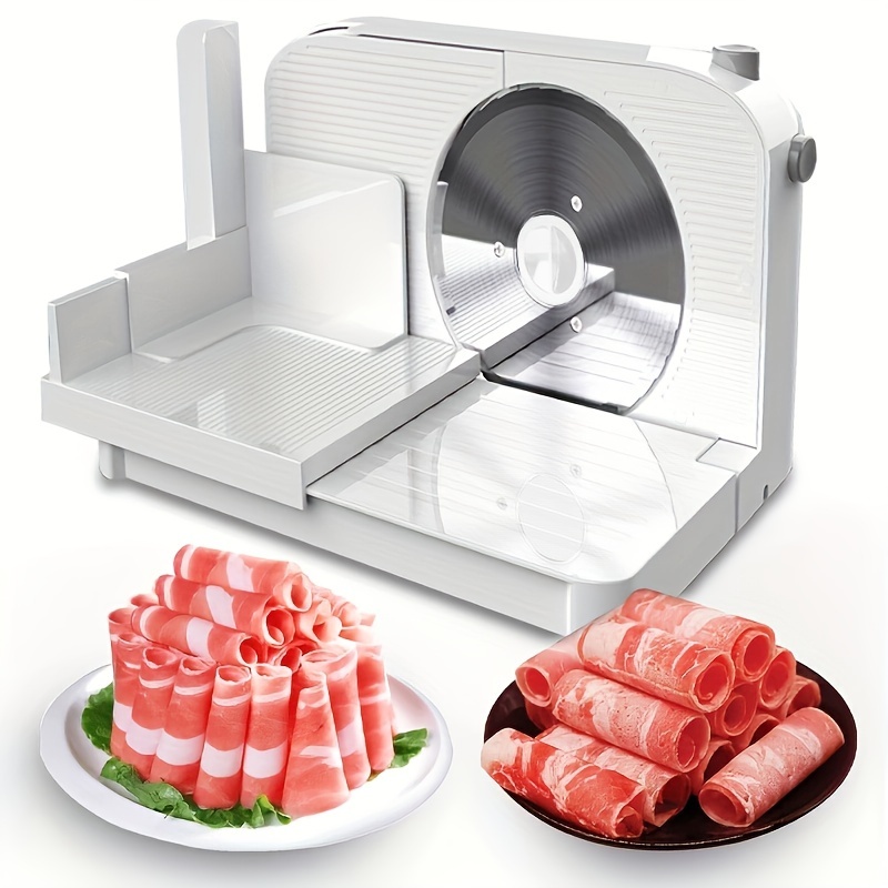 Household Meat Cutter Slicer 110v Us Plug Send 2 Stainless - Temu