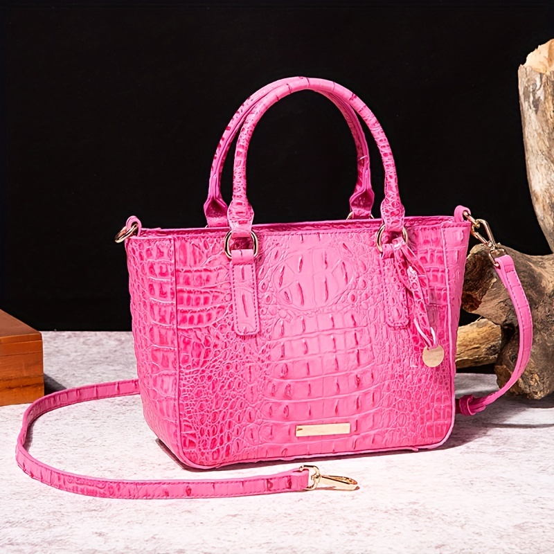 pink brahmin purse