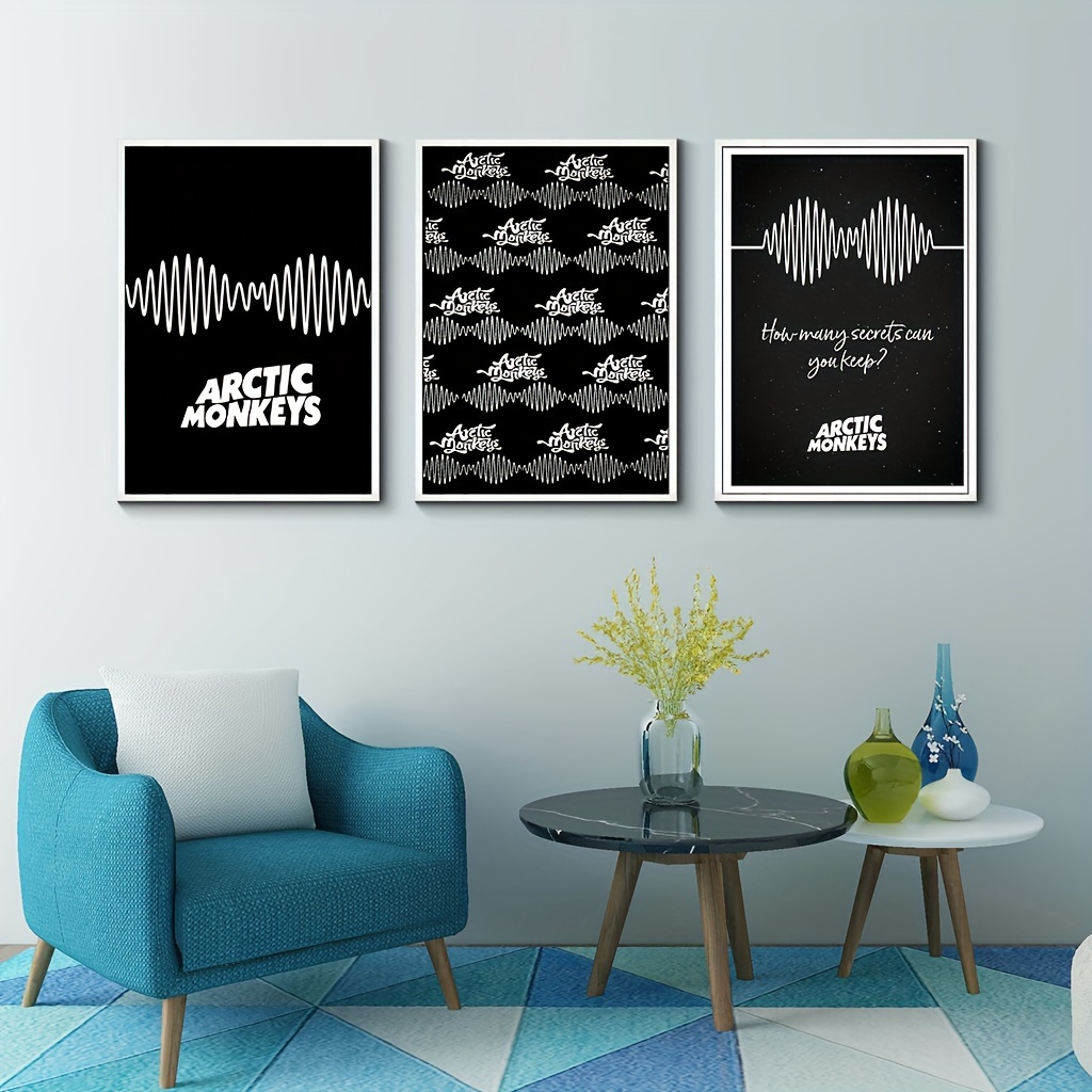 Arctic Monkeys Vintage Kraft Paper Poster Diy Wall Art For Home