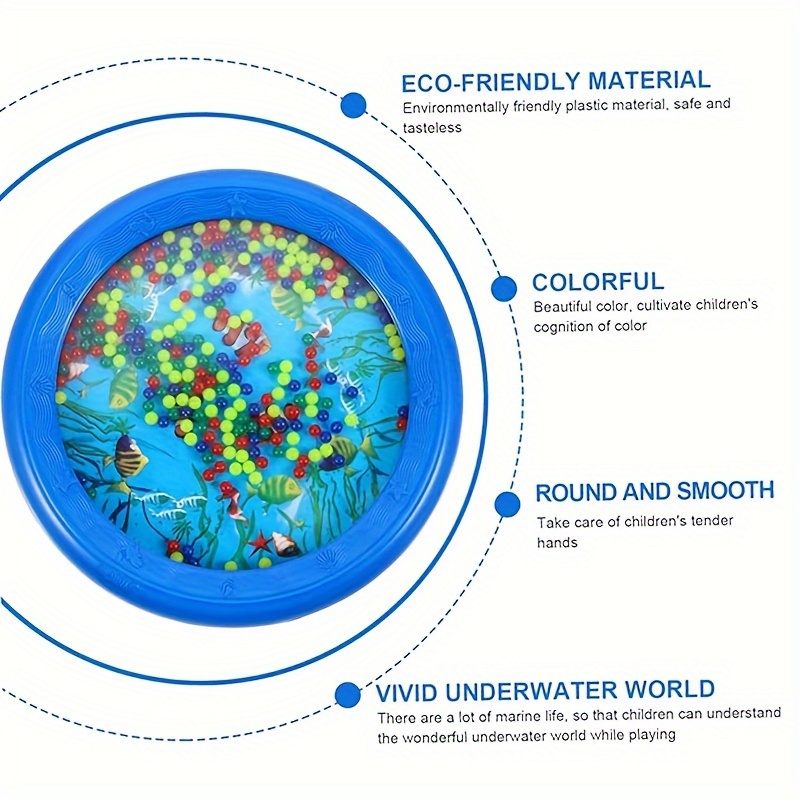 1pc Tambour De Surf Jouet, Instrument De Musique Pour Enfants, Tambour À  Main, Jouet Éducatif, Perle Océanique, Instrument De Musique Pour Enfants -  Temu France