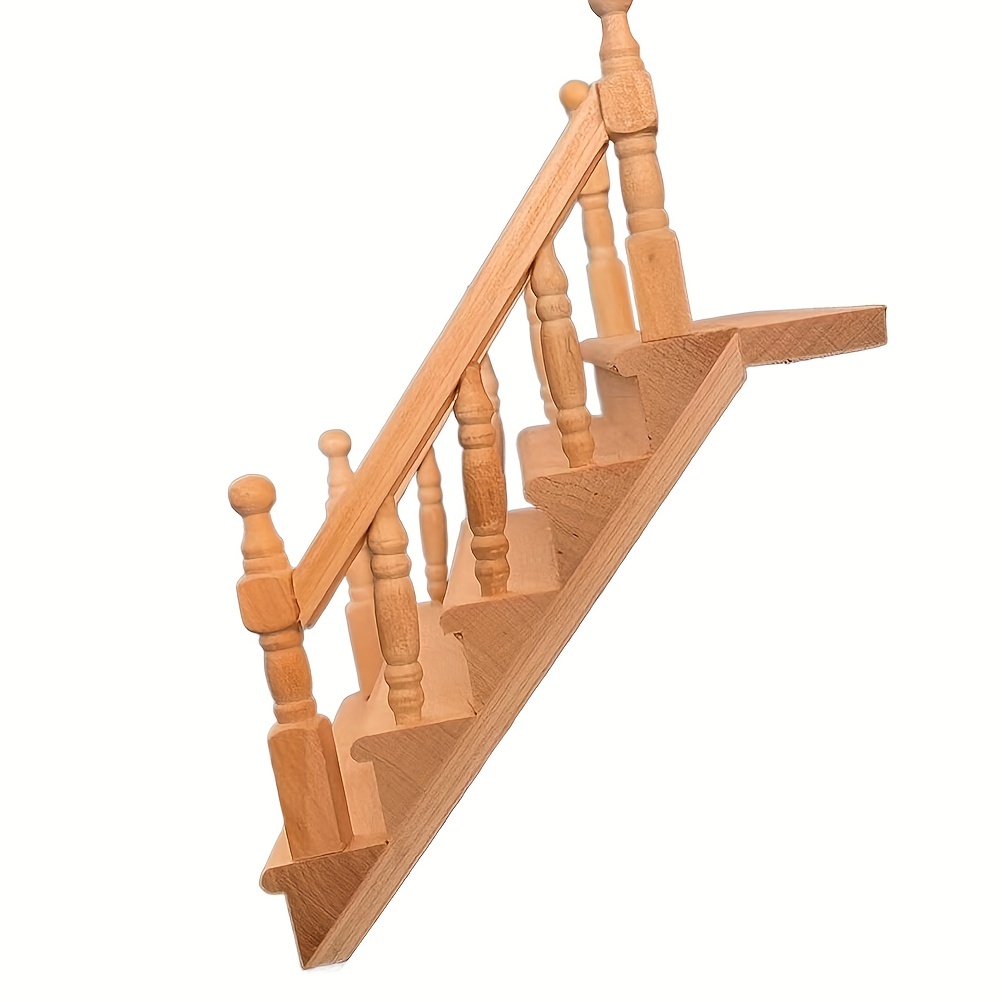 1:12 Maison De Poupée Miniature Escalier Pas De Rampe - Temu France