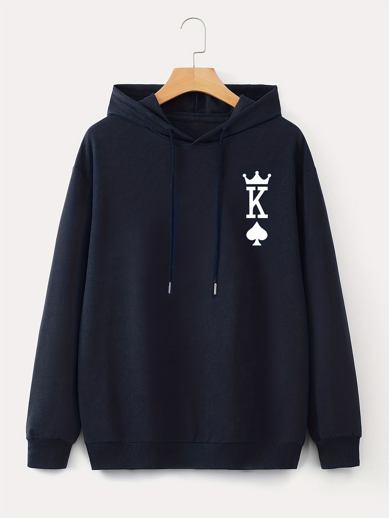 sudadera capucha estampado letra k sudadera capucha Temu