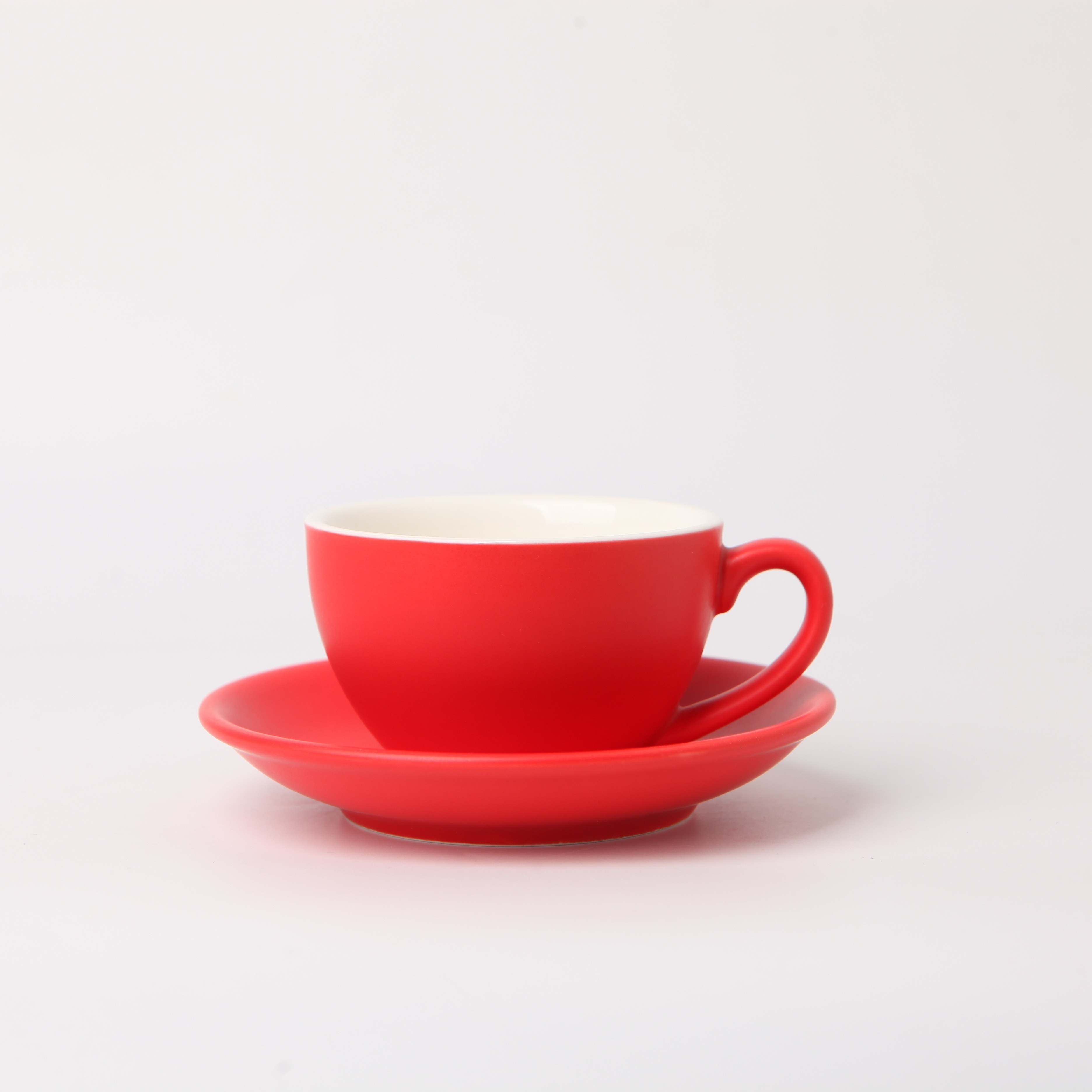 1 Ensemble Tasse À Café Et Soucoupe En Céramique Colorée, Capacité 150ml  Pour L'eau Potable, Expresso, Jus, Marron, Céramique, Mode en ligne