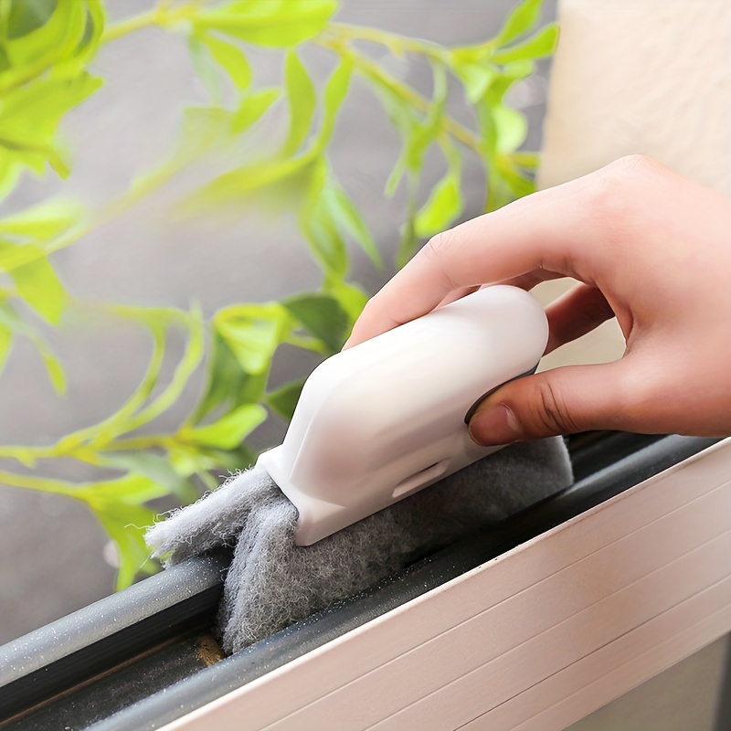 2 in 1 Groove Cleaning Tool Creative Detachable Cloth Window - Temu