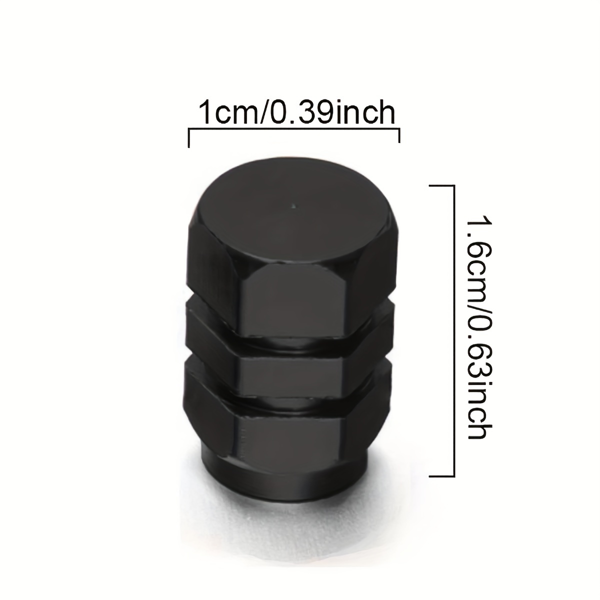 4 Pcs Aluminum Alloy Car Tire Valve Caps