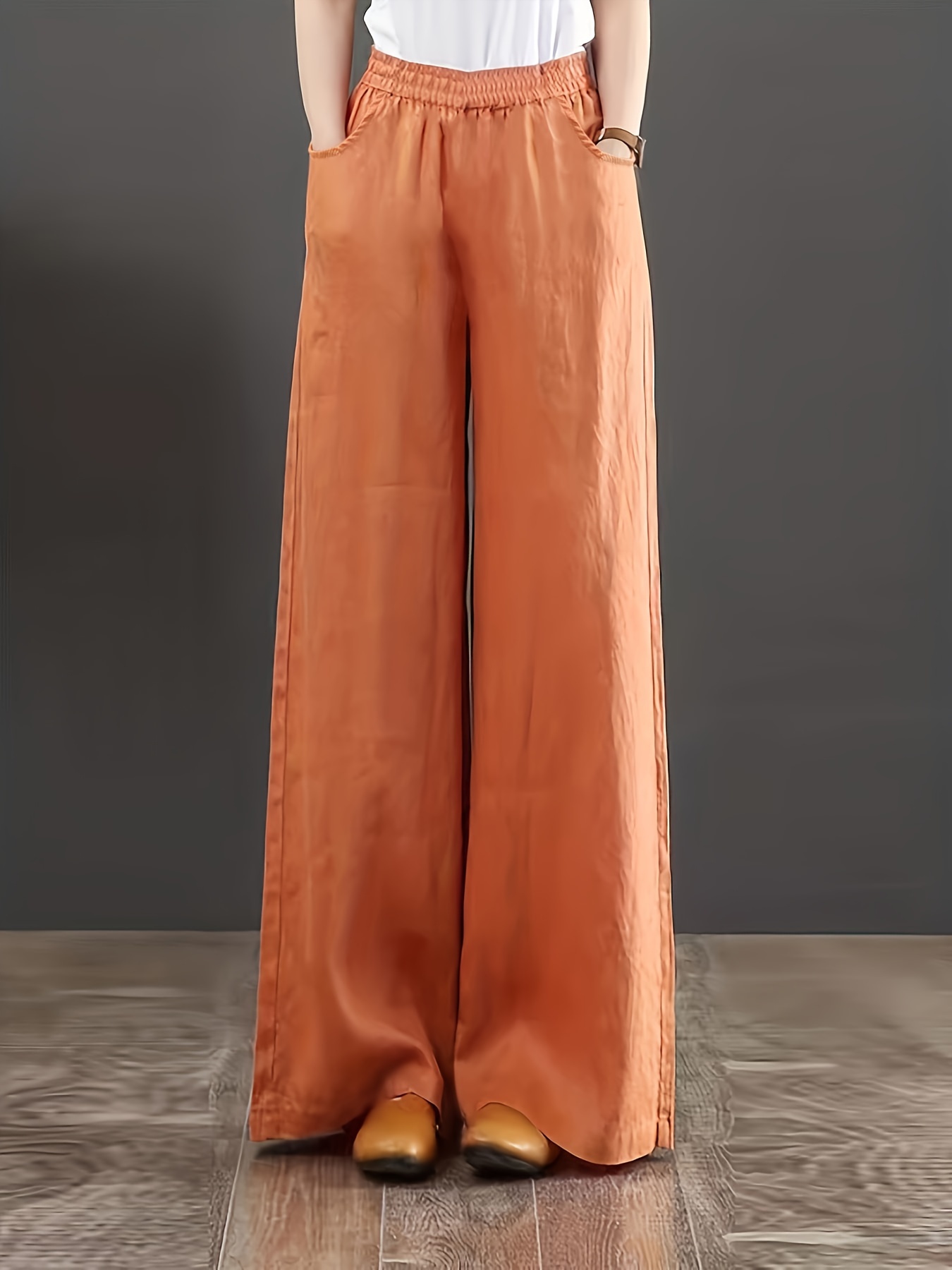 Pantalones anchos tela sublimada. Súper cómodos y suavecitos #ropa #moda  #mujer