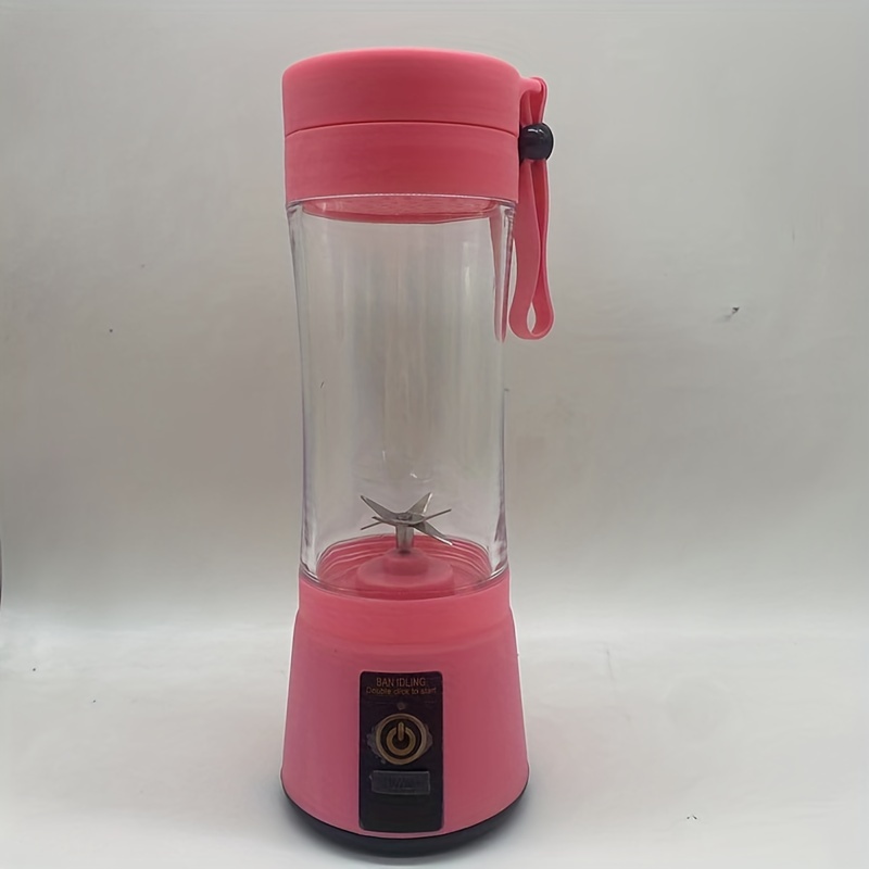 Portable And Rechargeable Battery Juice Blender 6 Blades - Temu