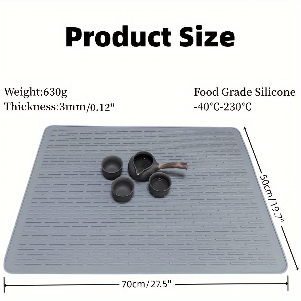 Large Silicone Stovetop Mat Countertop Protective Mat Multi - Temu