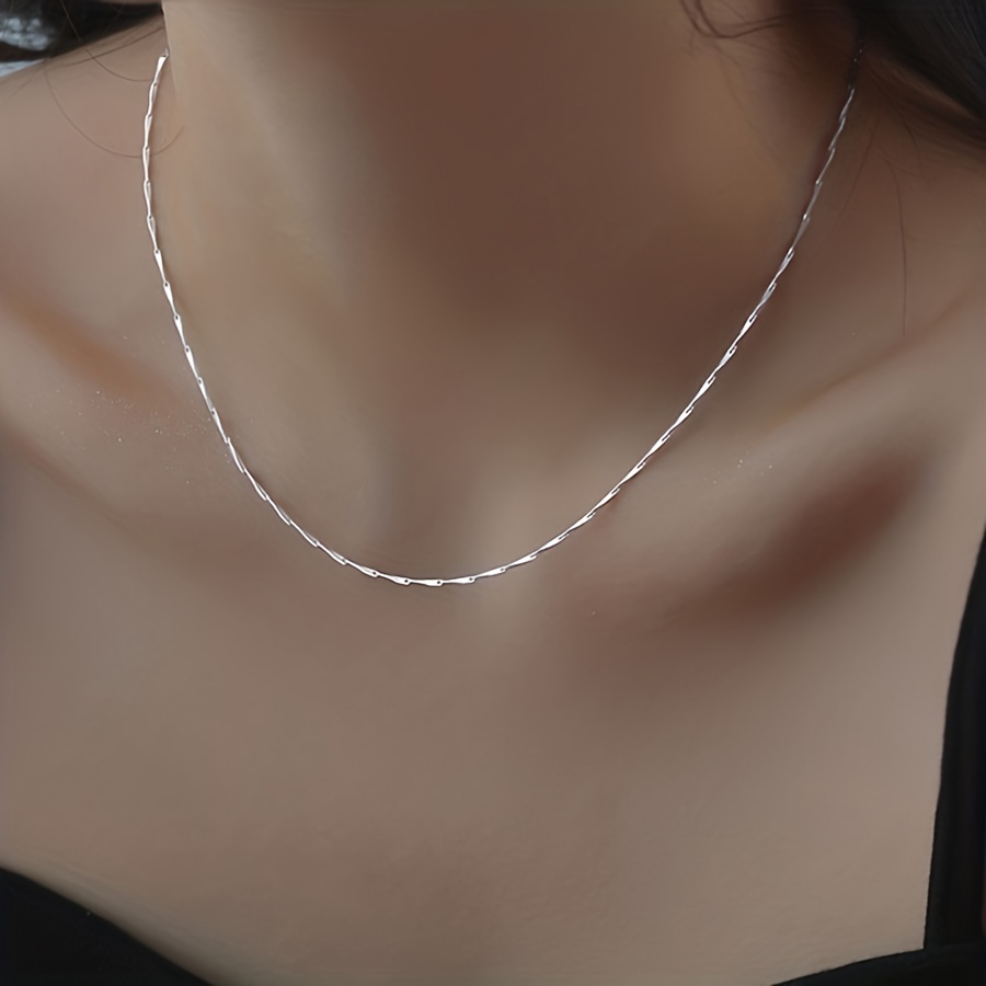 Hypoallergenic on sale silver chain