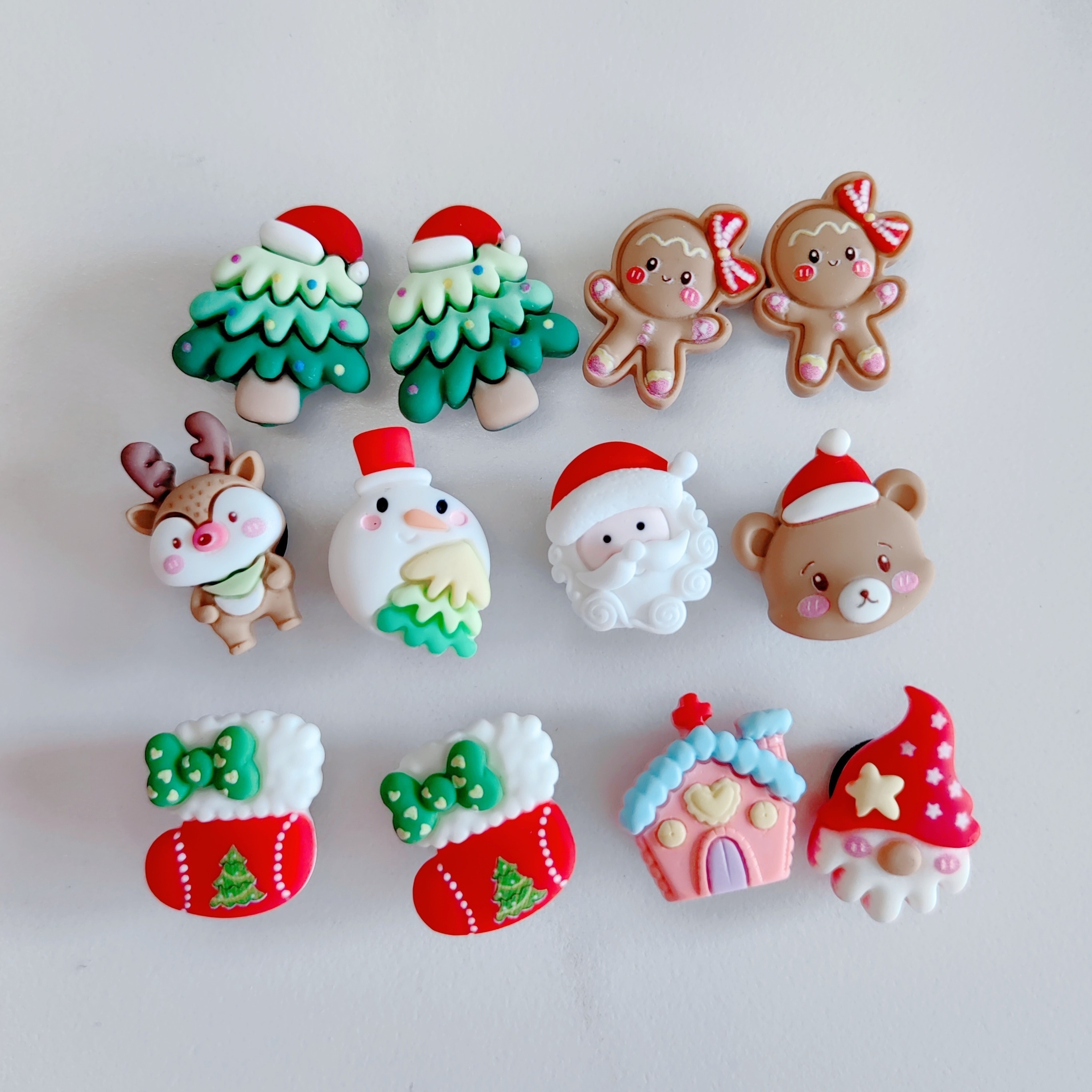 12pcs Of -themed Decorative Clogs, Removable Boot Additions, Exquisite Shoe Ornaments, Decoration Components