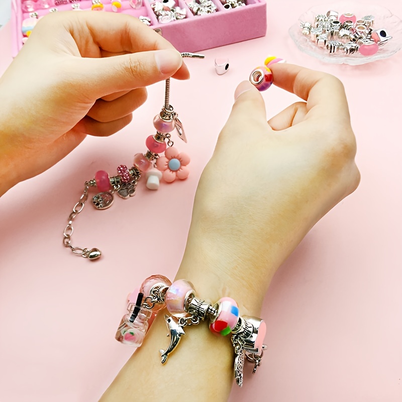 Jewelry Bracelet Making Kits Including Beaded Pendant Snake - Temu