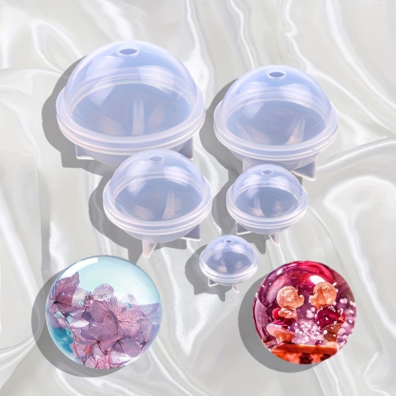 Hemisphere Gemstone Pendant Epoxy Resin Mold Jewelry Making DIY Gem Stone  Cystal Silicone Mold For Bracelet Necklace Earring - AliExpress