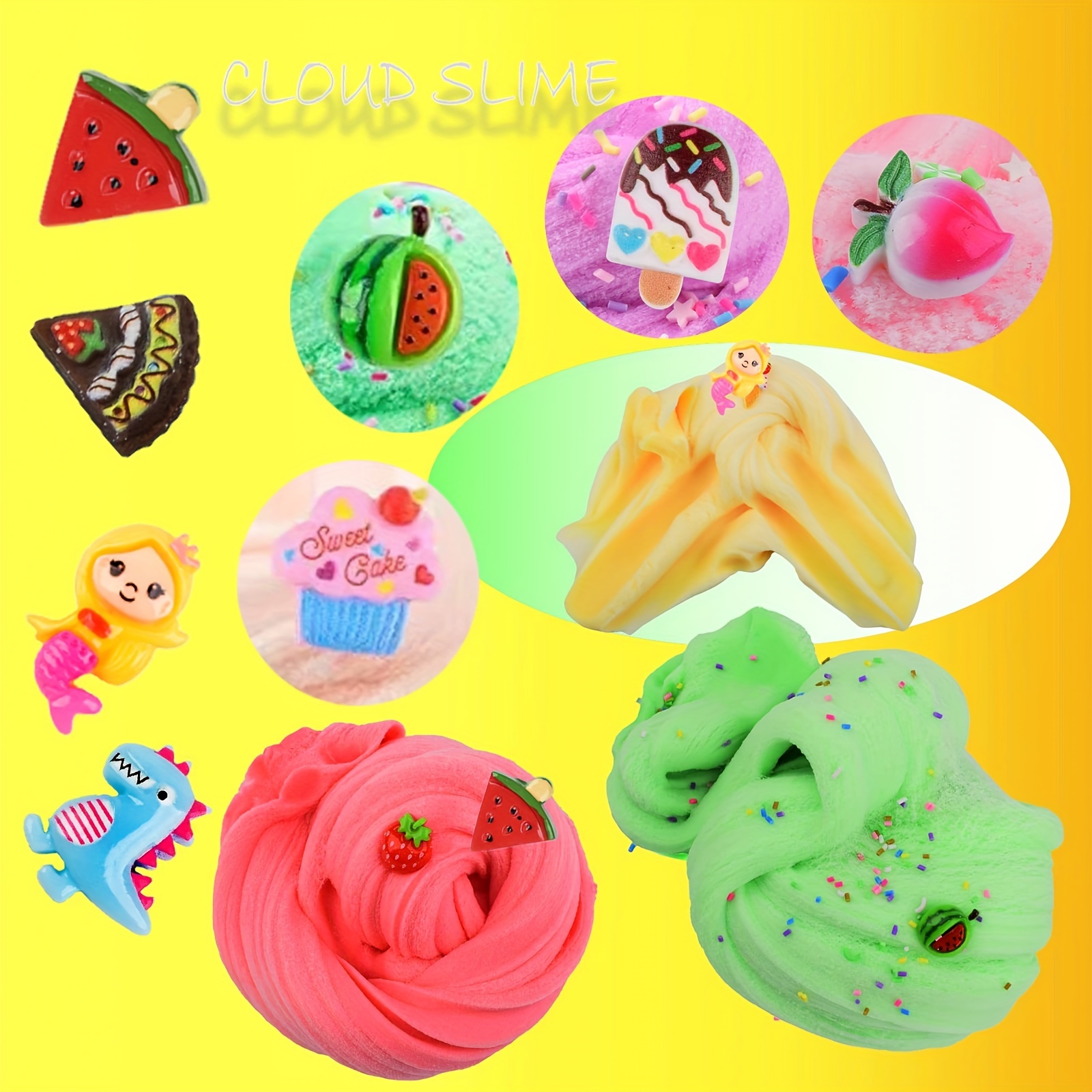 Cloud Slime Toy Scented Diy Slime Supplies For Girls And - Temu United Arab  Emirates