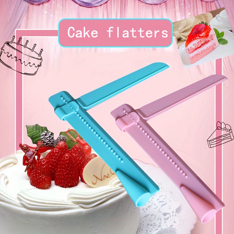1pc Adjustable Cake Smoother | SHEIN