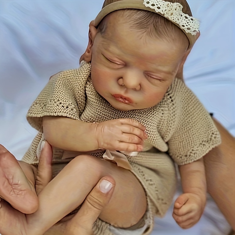 African Skin Reborn Baby Dolls Cute Bebe Realistic Reborn - Temu Canada