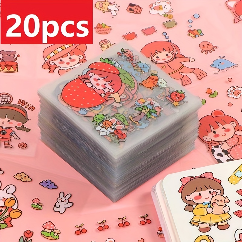  200 Pieces Anime Stickers Kawaii Cartoon Gift for Kids Teen  Birthday Party Vinyl Waterproof Stickers for Water Bottle,Hydro  Flasks,Scrapbook,Laptop,Luggage,Phone, Cute Stickers Pack (po) : Toys &  Games