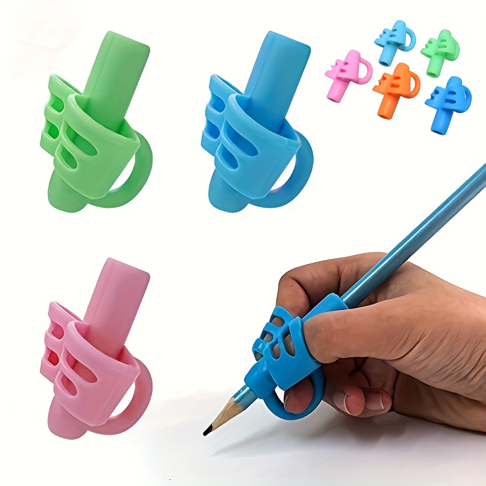 Stylo Enfant Porte Crayons Aide Apprendre Outil Ecriture Poignée Posture  NEUF