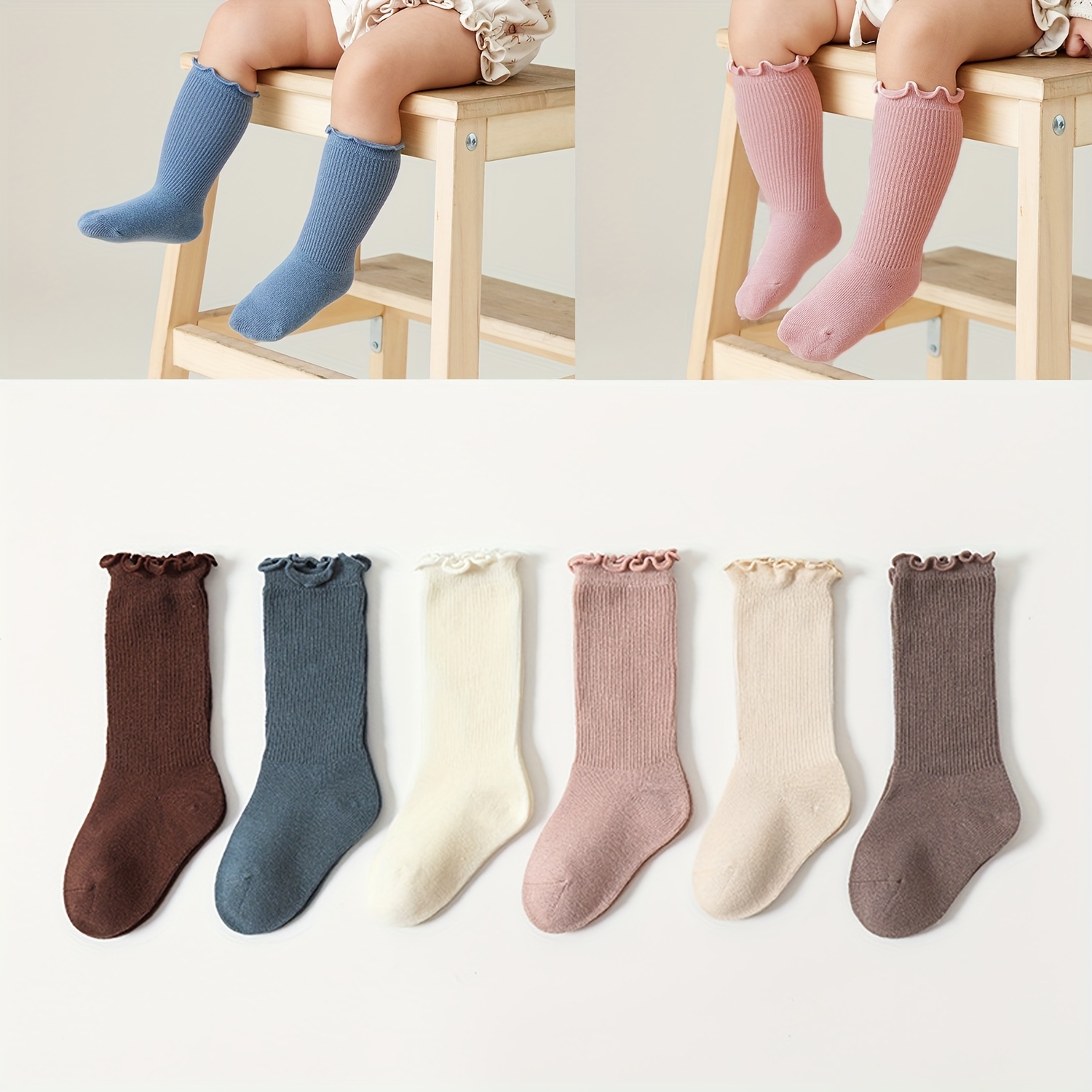 Women's Socks Cotton Sock Cute Ruffle Casual Socks Women's - Temu
