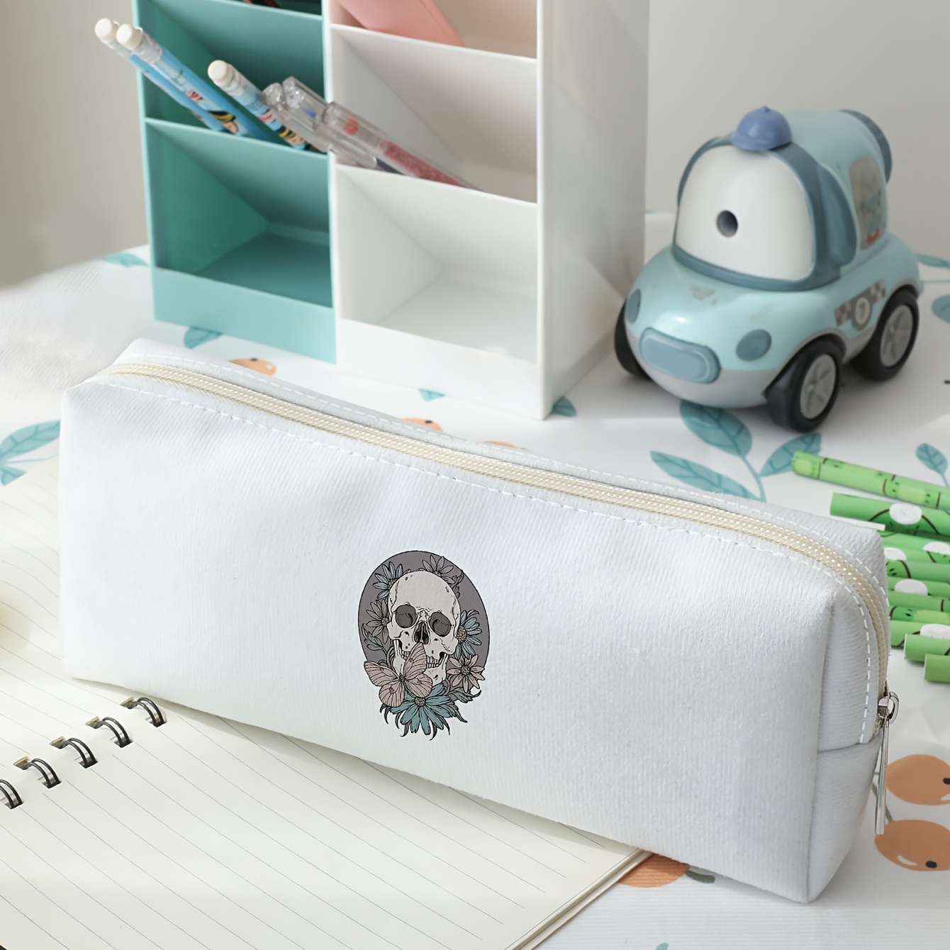 Pencil Case Stationery Bag Pencil Case Large Capacity And - Temu